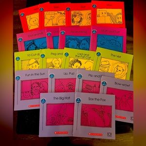 Bob books. Books 1 through 18